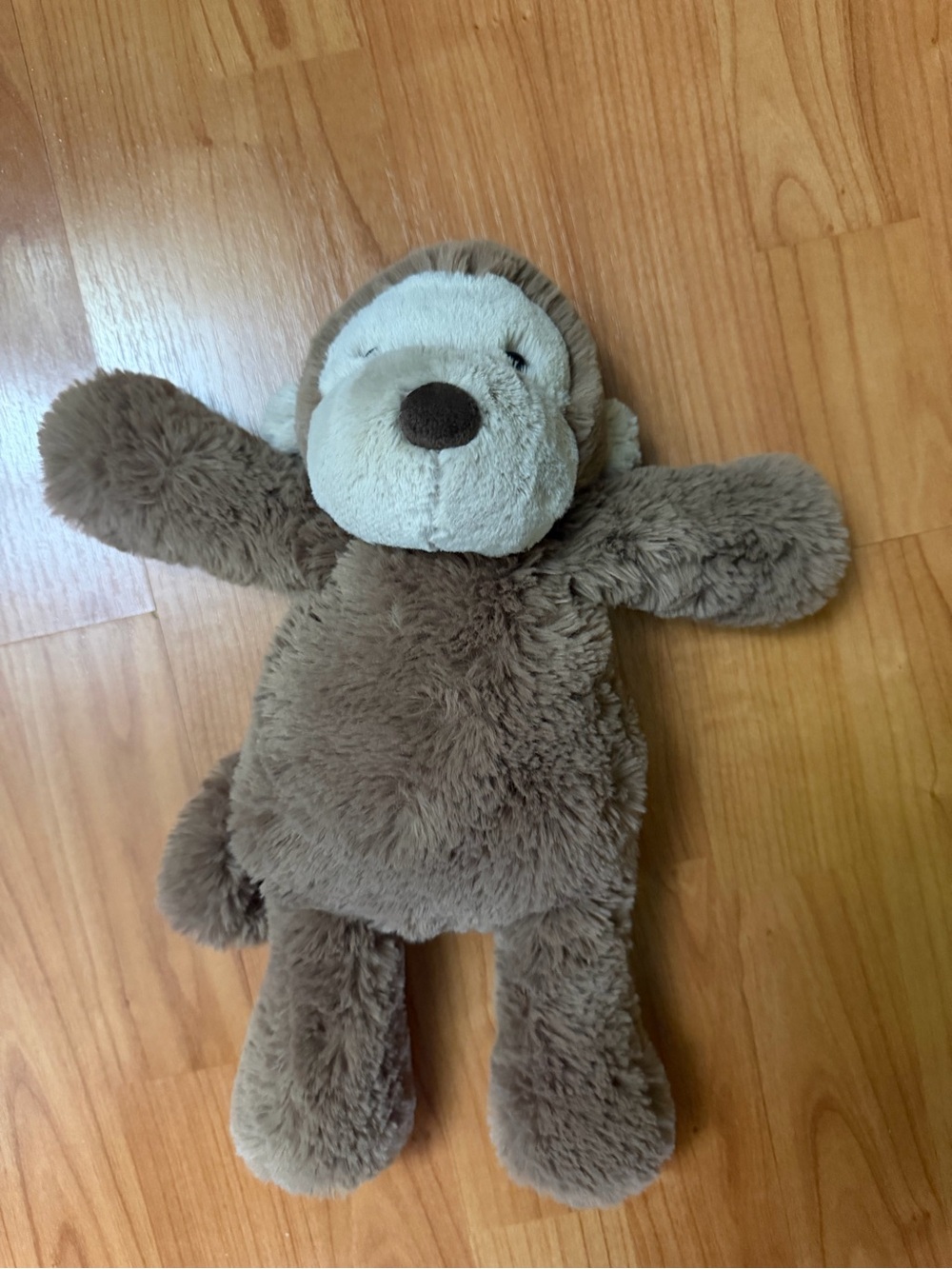 Jellycat Smudge Monkey Brown Plush Stuffed Animal Retired